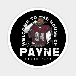 Daron Payne Washington House Of Payne Magnet